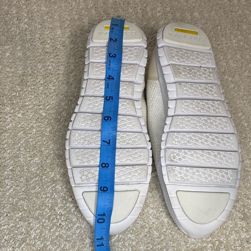 Cole Haan Women's Cream and White Sneakers Size 7B - Picture 12 of 14